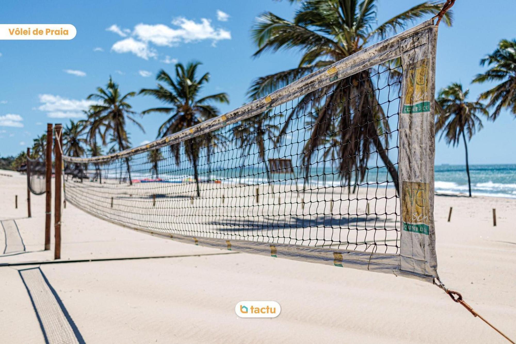 Terreo Vista Mar Vg Sun Cumbuco Por Tactuヴィラ エクステリア 写真